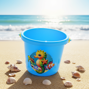 Large <b>Beach</b> Sand Bucket Toy for Kids Outdoor Water and Sand Play Mesh Packed - Product Image 2