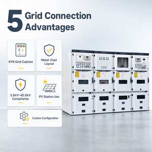 Nuevo Gabinete de Distribución de Alta Tensión KYN 35 KV 3150A IP65 para Conexión a Red Fotovoltaica 2026 - Product Image 3