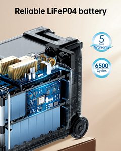 5120Wh Portable Power Station APP Control Powerstation EU 4000W 5000W <b>Solar</b> <b>Generator</b> for Home Emergency P5000E PRO Powe - Product Image 4