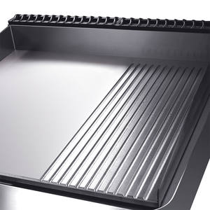 <span class=keywords><strong>Plaque</strong></span> <span class=keywords><strong>de</strong></span> <span class=keywords><strong>cuisson</strong></span> chromée 2/3 plat 1/3 <span class=keywords><strong>plaque</strong></span> <span class=keywords><strong>de</strong></span> <span class=keywords><strong>cuisson</strong></span> <span class=keywords><strong>de</strong></span> bureau électrique rainurée gril <span class=keywords><strong>de</strong></span> cuisine en acier inoxydable Commercial - Product Image 2