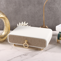 Boîte à bijoux rectangulaire en cuir PU pour Noël - Rangement élégant pour bijoux
