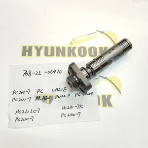 Piezas hidráulicas de excavadora 708-2L-06410 válvula de alivio de la PC200-6 para k-omatsu 708-2L-04523 708-2L06650 702-21-09147 - Product Image 3