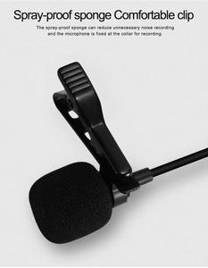 Entrevista <span class=keywords><strong>profesional</strong></span> micrófono <span class=keywords><strong>de</strong></span> solapa mini Clip micrófono <span class=keywords><strong>para</strong></span> teléfonos inteligentes cámaras DSLR videocámaras grabadora <span class=keywords><strong>de</strong></span> <span class=keywords><strong>Audio</strong></span> <span class=keywords><strong>PC</strong></span> - Product Image 4