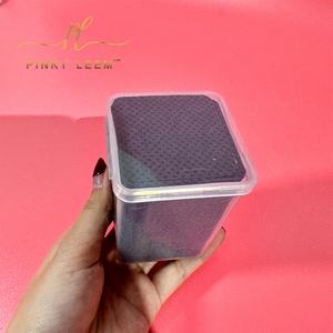 Toallitas para Boquilla de Pegamento para Extensiones de Pestañas Pinky Leem Custom Love Heart, Toallitas Removedoras de Esmalte de Uñas, Toallitas para Pegamento de Extensiones de Pestañas Negras - Product Image 2