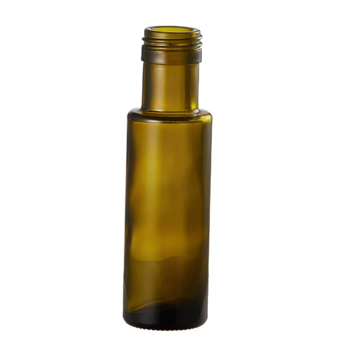 Elegante barattolo di vetro di qualità Premium riciclabile con tappo in metallo resistente eccellente per la conservazione degli alimenti-per l'olio d'oliva