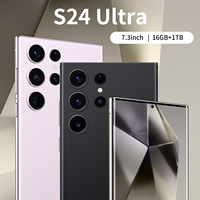 Nuevo Smartphone S24 Ultra Versión Global 2024, 16GB+1TB, Android 12, Cámara de 108MP, Pantalla HD CDMA, Desbloqueado