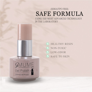 ยาทาเล็บเจลยูวีฝรั่งเศส 82 สี ขนาด 20 มล. ปราศจากสาร HEMA และ TPO มาตรฐาน EU ปลอดสารพิษ ได้รับการรับรองมาตรฐาน CE ขายส่ง OEM บรรจุภัณฑ์รักษ์โลก - Product Image 4