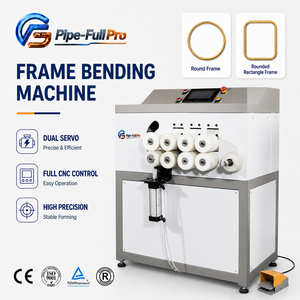 Máquina de Doblado de Perfiles de Aluminio CNC con Doble Servo, Máquina de Redondeo de Marcos de Espejo de Una Sola Dirección, Alta Precisión - Product Image 1
