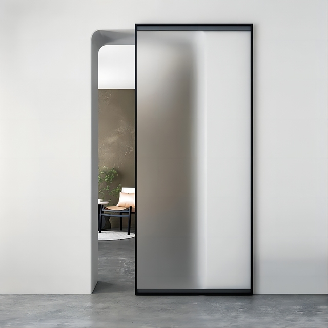 Magic Sliding Door Kit Back Hidden Track Sliding Door Fittings Ghost Door Hardware