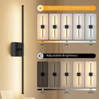 Applique murale LED sans fil rechargeable avec télécommande, 360° °   Lampe murale rotative pour la décoration murale intérieure de la maison