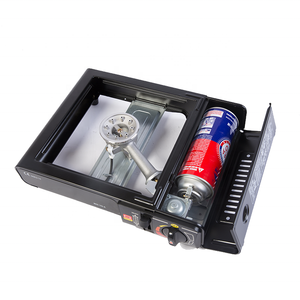 Réchaud à <span class=keywords><strong>gaz</strong></span> portable haute puissance coupe-vent, compact, pour le camping, la randonnée, le pique-nique, la cuisine en plein air - Product Image 4