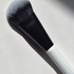 <span class=keywords><strong>Pinceau</strong></span> de <span class=keywords><strong>maquillage</strong></span> fond de teint et poudre double têtes avec cheveux synthétiques de haute qualité - Product Image 2
