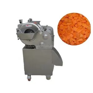 Commerciale verdura dicer/elettrico radice di verdure affettatrice e dicer/vegetale usato macchina a dadi