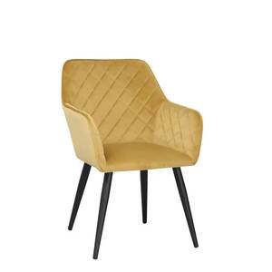 Hot Selling Luxury Customized Colors Coffee Restaurant Sillas Comedor Modern Upholstered Fabric <b>Velvet</b> Dining <b>Chairs</b> - Product Image 5