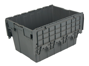 Grande boîte fourre-tout empilable en <span class=keywords><strong>plastique</strong></span> <span class=keywords><strong>avec</strong></span> <span class=keywords><strong>couvercle</strong></span> pour la distribution logistique conteneurs de stockage caisses en <span class=keywords><strong>plastique</strong></span> <span class=keywords><strong>à</strong></span> vendre - Product Image 4