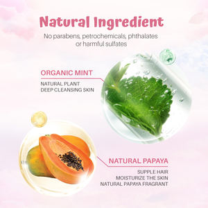 Großhandel natürliche Extrakt Milch 2 in 1 Dusch gel für Kinder Kinder Haar & Körper waschen - Product Image 5