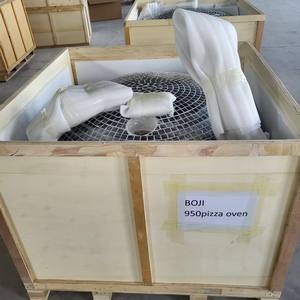 فرن بيتزا خارجي يعمل بالحطب للحدائق، فرن بيتزا خشبي محمول تجاري للخبز - Product Image 5