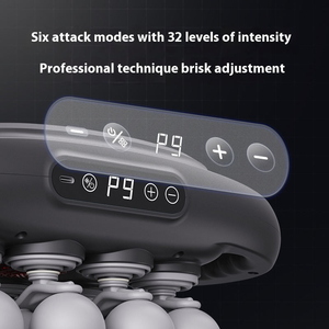 Pistola de Masaje Fascial LJ Nueva, Dispositivo de Masaje Multi-Cabezal de 16 Cabezales, Masajeador Muscular Profundo de 50 kg de Fuerza, Versión en Chino e Inglés - Product Image 5