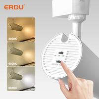 Lampe sur rail LED réglable 20W 30W T-Line Beam Puce Cob moderne avec abat-jour en alliage d'aluminium SKD pour une utilisation en intérieur dans les magasins et les hôtels