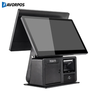 Terminal de point de vente tactile, caisse enregistreuse POS, kiosque POS Windows Android pour restaurant