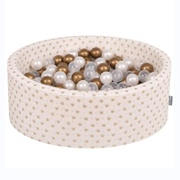 Piscine à balles en mousse à mémoire de forme de qualité supérieure, pliable, écologique, durable, sécuritaire, pour salon, organisateur de jouets, à un seul niveau