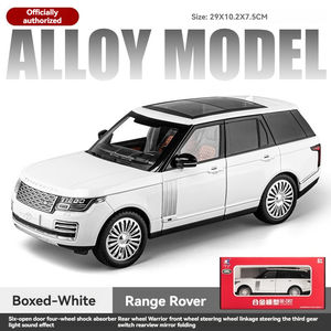 Modelo de Coche de Aleación Fundido a Presión 1:18 <span class=keywords><strong>Land</strong></span> <span class=keywords><strong>Rover</strong></span> Range 2018-2021, Simulación de Coche con Sonido y Luz, Juguete de Exhibición para Niños con Función de Retroceso - Product Image 5