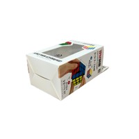 Boîte d'emballage de jouet Rubik's Cube de dessin animé pour enfants avec logo personnalisé en usine avec fenêtre transparente Boîte de papier d'affichage de cadeau