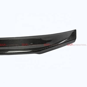 Piezas de coche de carbono para Kia Stinger tipo S Alerón trasero de fibra de carbono - Product Image 3