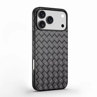 Coque de téléphone antichoc et durable de luxe, nouveau design, couleur unie, pour iPhone 11 à 17, compatible i18pro 2025