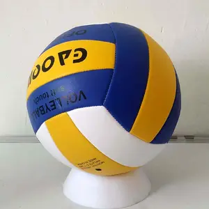 Bola de goma volley para mujer, promoción, pu, alta calidad, 2022