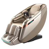 Fauteuil de massage Yitouch L61OEM personnalisé 3D 4D à gravité zéro, étirement complet du corps, utilisation domestique, électrique, avec rail SL