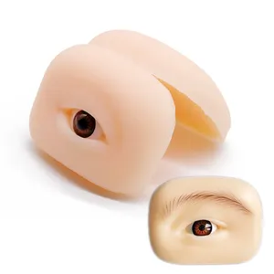 Herramienta de maquillaje permanente 5D práctica almohadilla de silicona <span class=keywords><strong>ojos</strong></span> piel falsa <span class=keywords><strong>Microblading</strong></span> entrenamiento tatuaje 3D ceja delineador sombra - Product Image 2