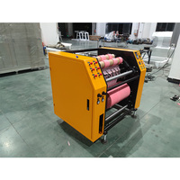 Sortie d'usine Semi-Auto LLDPE Stretch /Cling Film Rebobinage Rebobinage Rebobineuse Film étirable Rebobinage Machine