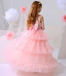 <span class=keywords><strong>Robe</strong></span> de soirée pour petites filles, rose, tenue de bal, pour <span class=keywords><strong>demoiselle</strong></span> <span class=keywords><strong>d</strong></span>'<span class=keywords><strong>honneur</strong></span>, vêtements princesse, vente en gros - Product Image 2