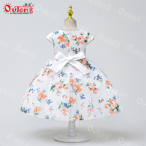 Yoliyolei ragazza principessa gonna trascinare abito da sera compleanno spettacolo gonna bambini abiti all'ingrosso bambine <span class=keywords><strong>Tutu</strong></span> <span class=keywords><strong>con</strong></span> affascinante - Product Image 3