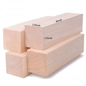Blok Ukiran Kayu Basswood Pasokan Pabrik, Kit Blok Pahat Kayu, Bahan Kayu Kerajinan DIY untuk Pemula - Product Image 5