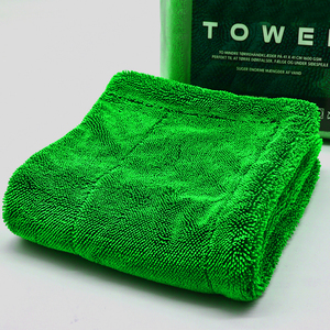 Paño de Pulido de Microfibra Fabricado en Fábrica, 500gsm, 40x40cm, Ultra Suave, Sin Bordes, Sin Pelusas, Sin Ondas, Almohadilla de Pulido para Eliminar Cera y Detallado - Product Image 1