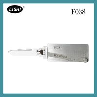 Outil de décodage et de crochetage automatique LISHI 2 en 1 en acier inoxydable pour systèmes Citroën/Peugeot HU83, serrurerie automobile professionnelle