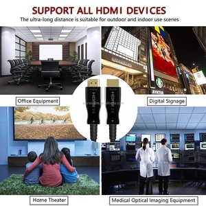 Cable HDMI de Fibra Óptica Activo Xput AOC, <span class=keywords><strong>HDMI2</strong></span> 0 2 0b, Compatible con 4K60Hz 18Gbps, Cable de Video de Fibra Óptica de Alta Velocidad - Product Image 5