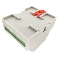 Boîtier de jonction Vange pour rail DIN 88*72*59mm en plastique ABS, boîtier de sortie avec bornier 12 broches