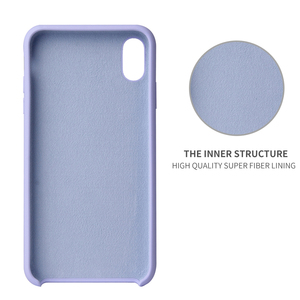 Funda de Teléfono de Silicona Líquida y Microfibra para X/<span class=keywords><strong>XR</strong></span>, Resistente a Impactos, Tacto Suave y Aterciopelado, 15 Colores Disponibles, <span class=keywords><strong>Precio</strong></span> al por Mayor - Product Image 2