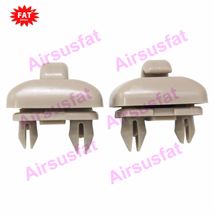 2 piezas de parasol Snap para soporte de gancho de protección solar para <span class=keywords><strong>Audi</strong></span> A1 A3 A4L A5 A6 A7 Q5 8U0857562A accesorio de coche - Product Image 1