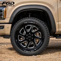 Jantes forgées concaves 22x10 26x12 22x14 24x14 26 pouces 6x5.5 6x135 8x170 6/8 trous pour Chevrolet Silverado Ford F150 avec enjoliveurs flottants