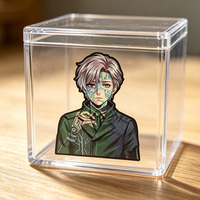 Los Mejores Stickers Lenticulares 3D de Anime, Lindos y Resistentes al Agua, para Coche, Laptop, Refrigerador, Zebulun DS-11