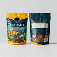 Sachet Doypack Personnalisé Écologique Refermable avec Impression Héliogravure pour Appâts et Leurres de Pêche, Anti-humidité, Qualité Alimentaire