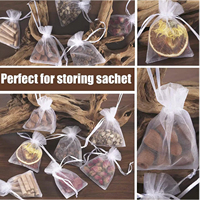 Sac cadeau organza drawstr bag pochette à bijoux petit cordon mode autre emballage textile