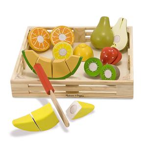 Jeu de puzzle en bois écologique pour enfants avec simulation de découpe de fruits et légumes - Conception pour le développement de la motricité fine - Product Image 3