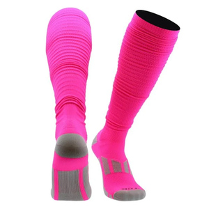 Quentin Custom Athletic Youth American Football Scrunch-up Chaussettes avec poignée Rugby Chaussettes longues Scrunch Soccer Training Logo personnalisé - Product Image 1
