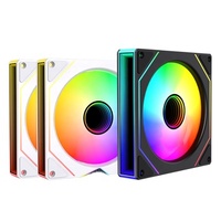 LOVINGCOOL Most Popular New Design RGB Fan 120mm Pc Case ATX Towers With Fan Cooling Computer Gaming Pc Radiator Air ARGB Fans