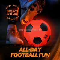Nouveau jouet sportif phosphorescent 2026, taille 5, ballon de football lumineux pour sports de nuit, cadeaux lumineux rouges pour adolescents, jouets d'anniversaire